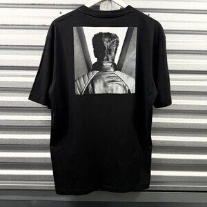 RAF SIMONS x ROBERT MAPPLETHORPE ARCHIVAL black cotton short sleeves t-shirt